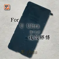 在飛比找蝦皮購物優惠-★群卓★原裝 HTC U Ultra U-1u 後殼膠條 背