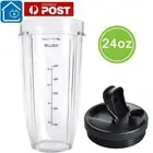 Blender Replacement Cup with Scale Spout Out Lid fit for Nutri Ninja Auto IQ