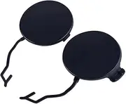 SSRAY 2pcs Front Bumper Tow Hook Eye Cap Cover,Fit For Porsche, 2011-2014 Left 95850515500 Right 95850515600 bumper tow hook eye cover accessories