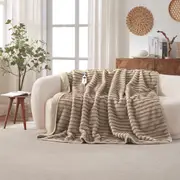 Dreamaker Nara Faux Mink Heated Throw - 180x200cm