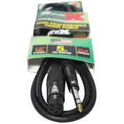 Pro X 5 Ft. Balanced 1/4" TRS-M to XLR-F High Performance Audio Cable