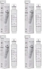 [4 Pack of] Genuine Aqua Crystal DW2042FR-09/3019986700 Water Filter for Electrolux Westinghouse Smeg Daewoo Hisense Fridges