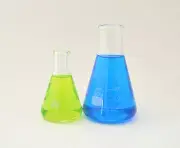 2 Sets of Erlenmeyer Flasks 100mL 250mL Borosilicate Glass Measuring Lab New