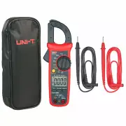 UNI-T TRMS Digital Clamp Meter NCV Multimeter 600V 400A Temp OHM Cap Test UT202+