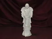 Ceramic Bisque Wispy Angel of Prayer U Paint Ready to Paint