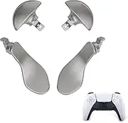 LONGHAO 4 pcs Joystick Controller Paddle, Controller Paddle Made of Stainless Steel, Interchangeable Thumbsticks, Metal Thumbsticks for Elite Controller Series, Compatible with PS5 Controller,