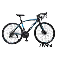 在飛比找momo購物網優惠-【LEPPA】LEPPA F7 21速彎把高碳鋼碟煞公路車