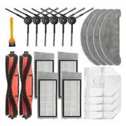 For Eve Plus SDJ01RM Robot Vacuum Cleaner Main Side Brush Hepa Filter Mop Dust Bag Spare Parts Accessories