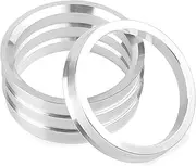 4pcs Wheel Hub Centric Rings 72.6to64.1- OD=72.6mm ID=64.1mm - Aluminium Alloy Wheel Hubrings 64.1 to 72.6