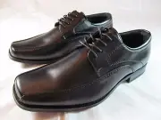 NWT MEN'S "CALL IT SPRING" KARPINSKI BLACK OXFORD Dress SHOES, size 10 M