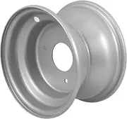 GARVALON Atv Wheel Rim 3 Holes Go Kart Rim Assembly 16x8-7 Inch Iron Atv Parts Sturdy and Design