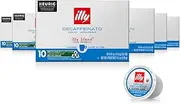 illy Coffee, Decaf Medium Roast, K-Cup for Keurig, 100% Arabica Bean Signature Italian Blend, Premium Gourmet Roast Single Serve Drip Coffee (Pack of 6)