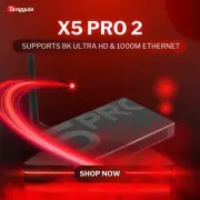 Tanggula X5 Pro 2 2024 Streaming TV Box BUNDLE Android 11 RAM 4GB Storage 128GB