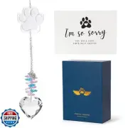 Pet Memorial Suncatcher, Dog Memorial Gifts, Pet Loss, Pet Sympathy, Thoughtf