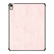 iPad Air 13-inch (M2/M3) iPad Impact Case Abstract vintage style white pink coral marble pattern
