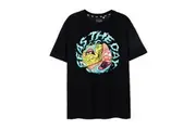 SpongeBob SquarePants Mens Seas The Day Short-Sleeved T-Shirt (Black) - UTNS8003