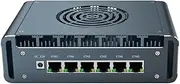 UDPTCP Micro Firewall, 6x i226-V 2.5Gbe LAN Ports, Mini PC Fanless Intel Core i3-1215U Six-Core, 2x DDR4 1 M.2 Compatible with AES-NI Barebone Router PC VPN, HDMI DP USB3.0 M.2 Nvme