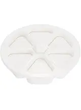 heylad 1* onigiri mold, onigiri maker shake sushi making kit for kids lunch bento and family DIY (White, Onigiri Mold)
