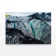Glacier Ice Cave Print 100% Australian Made 90 x 60cm (Stretched)