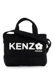 KENZO small kenzo utility denim tote bag