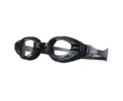 Silicone Swimming Goggles, Waterproof Swimming Goggles, Anti-Fog Swimming Goggles,Black