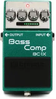 Boss BC-1X Bass Compressor Pedal (2-pack) Bundle