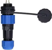 SP16 380V 10A Aviation Plug Socket with Gold Plated Copper Contacts 16mm Head Size for Program Controlled Machines (2 Core)