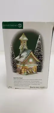 Dept. 56 North Pole Series North Pole Chapel New