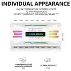 ARGB Controller 4 Pin PWM 5V 3 Pin for PC Case Cooling Fan (White) HOT