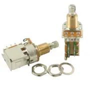NEW - Alpha 250K 3/8" Push/Push Pot, DPDT Switch & US Specs!