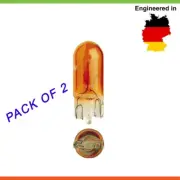 NARVA Globes Wedge 12V 5W Amber 2 Pack 7510BL For BMW 3 Series 328 i (E36) (E46)