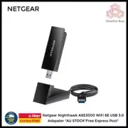 Netgear Nighthawk AXE3000 WiFi 6E USB 3.0 Adapater A8000 NGNHA8000 - AU STOCK