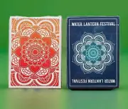 2 Packs Water Lantern Festival 2023 Playing Cards & Conversation Card NEW SEALED