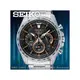 SEIKO 精工 手錶專賣店 國隆 SSB307P1 三眼計時男錶 不鏽鋼錶帶 黑 防水100米 日期顯示 全新品 保固一年 開發票