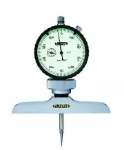 Insize DIAL DEPTH GAUGE, 0-12", dial indicator graduation .001" (2341-2E2)