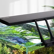 hygger Clip On 24/7 Lighting Aquarium LED Light, 14W Sunrise Daylight Moonlight Mode and DIY Mode, Adjustable Timer, Adjustable Brightness, Aquarium Light with 7 Colors for Planted Tanks