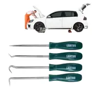 4PCS Long Reach Pick And Hook Tool Set O Ring Seal Hose Removal Puller Set Set