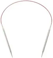 [ChiaoGoo] Bulk Buy Red Lace Stainless Steel Circular Knitting Needles 16 inch Size 11 (3-Pack)