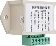 Voltage Frequency Converter Module High Precision ABS Housing Signal Conversion Module 0 10V Input 0 10KHZ Square Wave Output for Industrial Control Panel