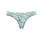 Jenni Seamless Thong Aqua Spacedye XL