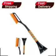 Jsdoin (27”)Snow Brush, Detachable Car Ice Scraper for Windshield with Foam Grip