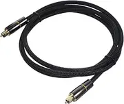 MOLUCKFU Optical Audio Cable Durable Fiber Male to Male Digital Audio Cord for Sound Bar Amplifiers Home Theaters Support Connector