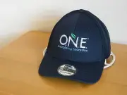 CAP NEW WITH TAG O.N.E. ENERGIZING HYDRATION PBC FLEXFIT NICE EMBROIDERED LOGO