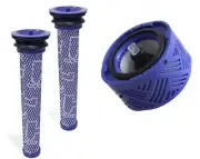 2 Pre Filters +HEPA Filter Kit Replacement for Dyson V6,Part # 96566101 96674101