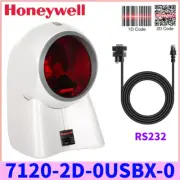 Honeywell 7120-2D-0USBX-0 2D Wired Desktop Laser Barcode Scanner W/ RS232 Cable