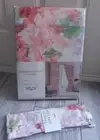 Thermal blackout pleated curtains 117 X 229cm drop 46"x 90" + tie backs NEW