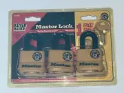 Master Lock Weather Resistant Keyed Padlocks 1-9/16" (315TRI) KEYED ALIKE SEALED