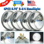 4X DOT 5 3/4" 5.75" LED Headlights Hi/Lo Beam fit Chevrolet Corvette C1 C2 C3 (for: Chrysler)