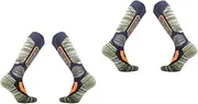 [CAJDEOPYE] 2pcs Pair Hiking Socks Cotton Winter Breathable Socks/3270