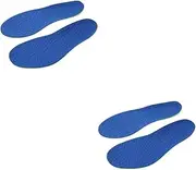 NOLITOY 2 Pairs Sports Insole Shoes Insole Insoles Insole for Shoe Sweat Absorption Shoe Inserts Shoe Insole Foaming Shoe Inserts Shoes Foaming Inserts Sole Insole Blue Tpu Foam